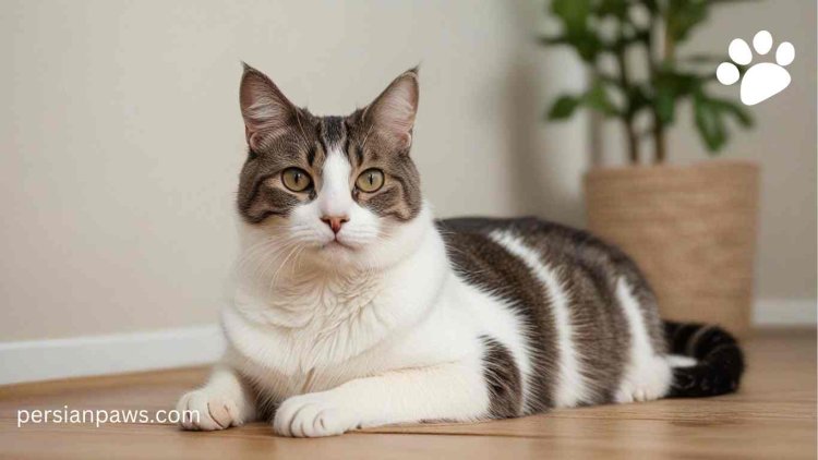 a cat sitting in clean environment